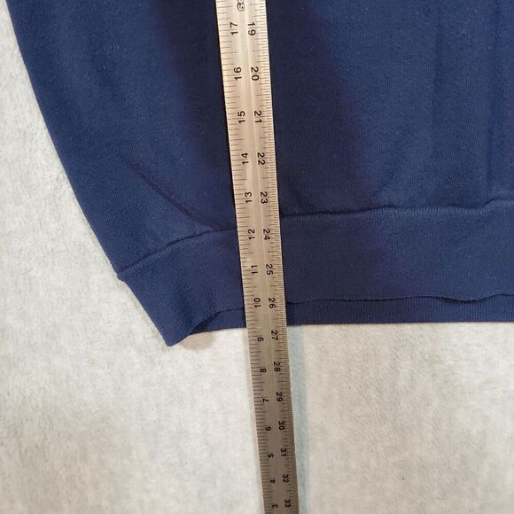 JERZEES Sweatshirt Womens Large Blue Dancing Ballet Crew Neck Pullover Vintage - Picture 4 of 8